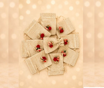 Floral Designer Potli Pouch