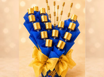 Blue Royal Chocolate Bouquet