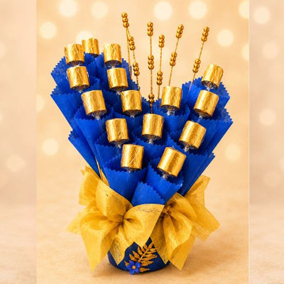 Blue Royal Chocolate Bouquet