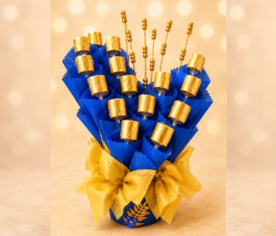 Blue Royal Chocolate Bouquet