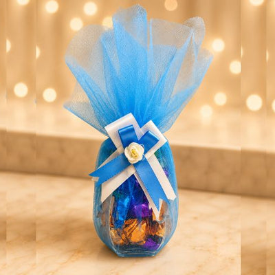 Blue Chocolate Jar Hamper