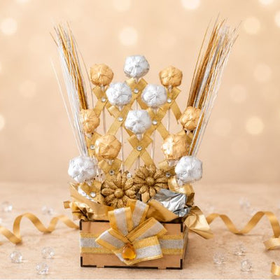 Royal Gold & Silver Chocolate Tray