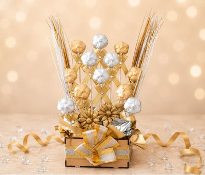 Royal Gold & Silver Chocolate Tray