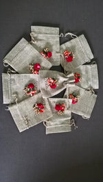 Floral Designer Potli Pouch