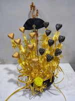 Black & Gold Luxury Chocolate Bouquet
